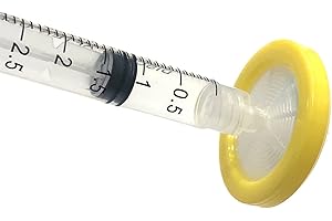 ADVANGENE Syringe Filter Sterile, MCE 0.22μm 13mm Yellow (75/PK)