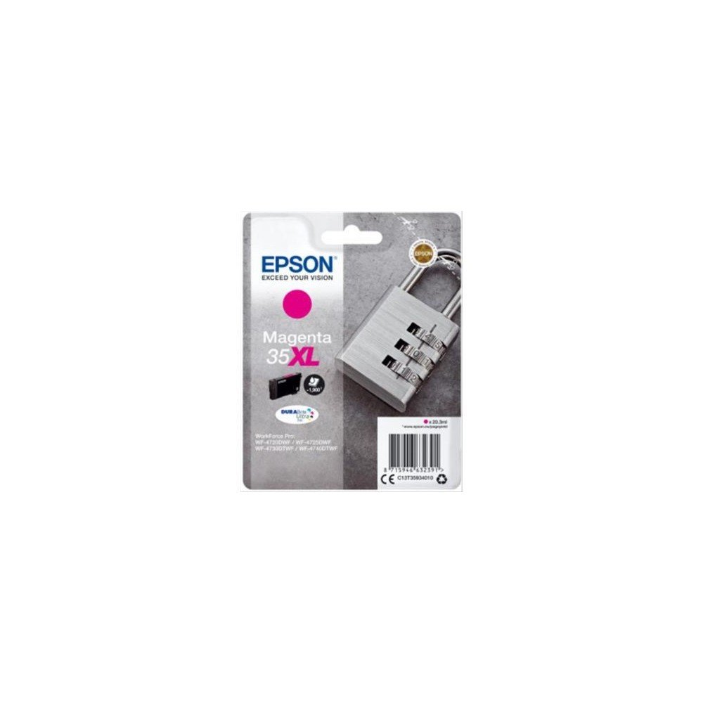 Epson Padlock Singlepack Magenta 35XL DURABrite Ultra Ink