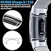 KIMILAR Screen Protector Case Compatible with Fitbit Charge 4 / Charge 3, 2 Pack Soft Slim Ultra Clear Protective Case Cover Bumper Silicone Case Compatible with Fitbit Charge 4 / Charge 3 Smartwatch
