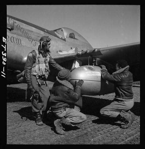 Photographs - INFINITE PHOTOGRAPHS Photo: Edward C. Gleed,Tuskegee Airmen,Ramitelli,Italy,March 1945,Creamer's Dream