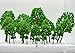 23Pcs Model Trees Scenery Model Plastic Artificial Layout Rainforest Diorama, Building Model Trees, Fake Trees for Projects Model Train Railways Architecture Landscape