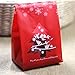 Felice Arts 100pcs Christmas Biscuit Candy Bags 7.8