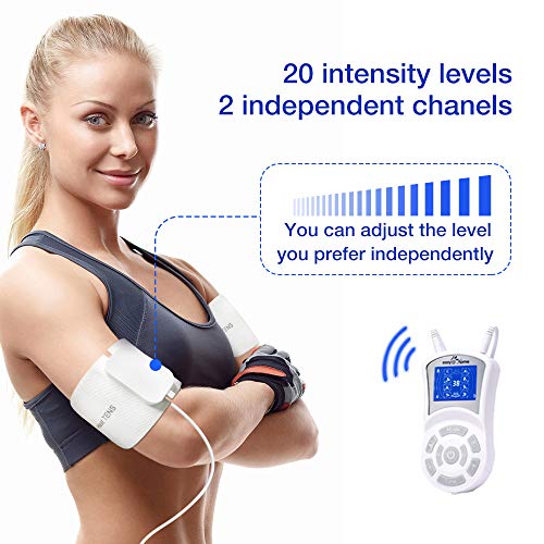 EasyHome Heat TENS Unit, TENS EMS Unit with Heat Therapy, 510K Cleared