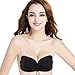 MEINAIER Women's Self Adhesive Bra For Backless Dress,Reusable Silicone Push Up Invisible Strapless Bras With Drawstring