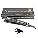 CHJPro Professional Steam Flat Iron Ceramic Plate MCH heater Fast Heat-Up speed and Therapeutic Smooth Hair Straightener