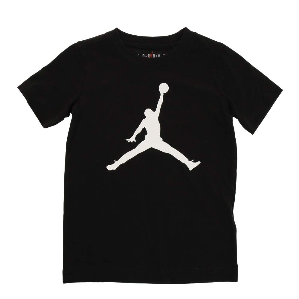 Buy Jordan Boy's Plain Regular Fit TShirt (852423023_Black 7 67