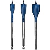 Bosch NS5003 3 pc. Nail Strike Wood-Boring Spade Bit Set, 3 Piece Set