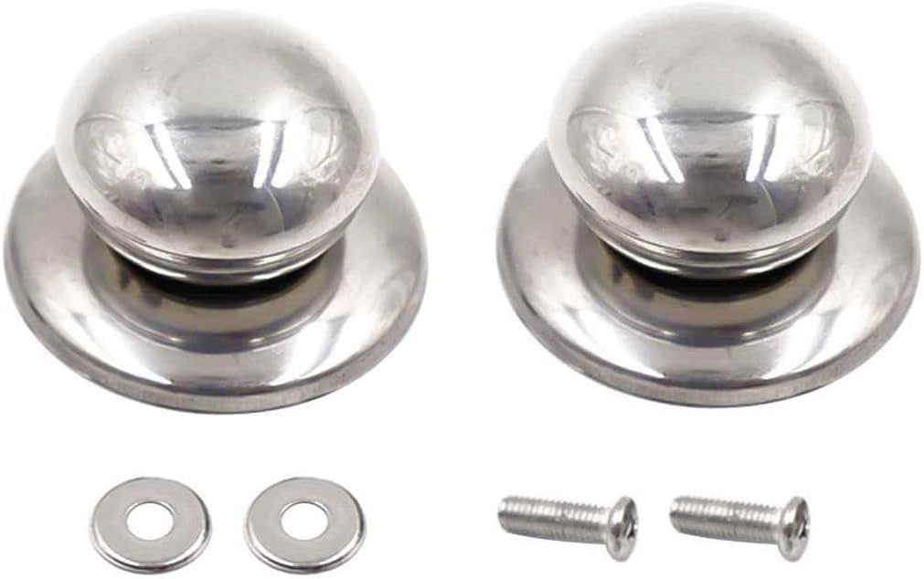 TOHIA Stainless Steel Pot Lid Knobs Universal Kitchen