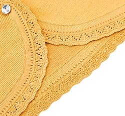 Lilax Little Girls' Knit Long Sleeve Button Closure