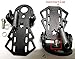Bicycle Accessories Universal Bike Pedals, Rear Seat Foldable Footrest Pedals for Muntain bike and other Bicycles, Black