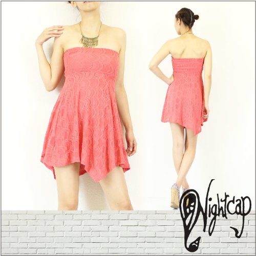 超ポイントアップ祭NIGHT CAP / ナイトキャップ チューブ ワンピース MINI VICTORIAN TUBE DRESS (並行輸入品)