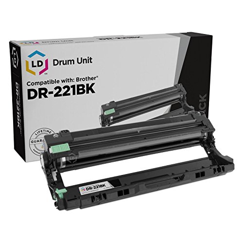 LD Compatible Drum Unit Replacement for Brother DR221 (Black, Cyan, Magenta, Yellow, 4-Pack) - Thumbnail 2