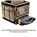 Jackson Palmer Extra Large 11” Tool Tote Carrier, 28 Pockets with Premium Parts Case (Electrical & Maintenance Tool Bag)