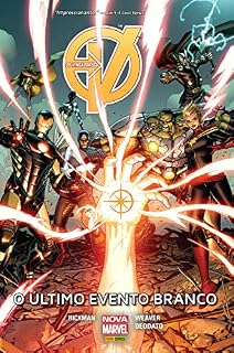 Livro Os Vingadores: O último evento branco
