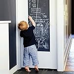 Large Self-Adhesive Chalkboard Decor Wall Sticker 78.7x17.7 inch,Cuttable DIY Contact Paper Black Educational Blackboard for Home and Kitchen,Bar,Restaurant,School,Office, Party Decor Supplies