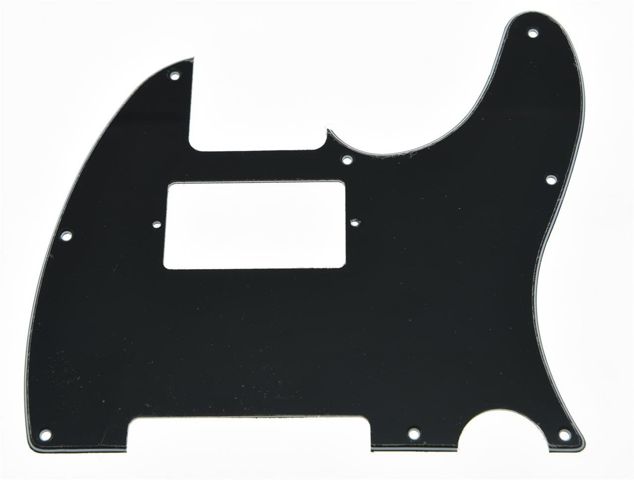 KAISH Black 3 Ply Tele Humbucker Guitar Pickguard Scratch Plate for Fender Telecaster