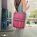 Stitch Happy Knitting Bag (Fuchsia): 7 Pocket Yarn Bag, Crochet Bag, Yarn Storage, Crochet Storage