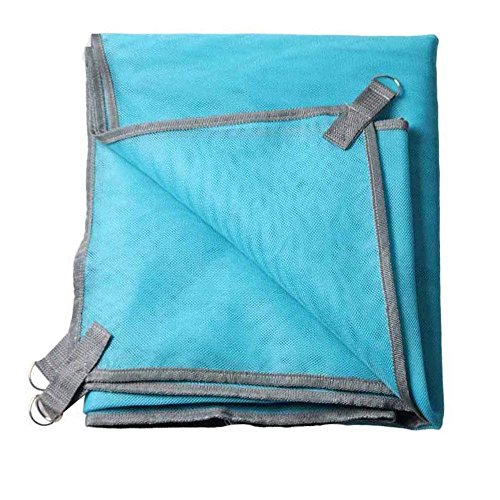Sand Proof Blanket Sand Free Lightweight Compact Large Beach Towel Mat Fast Dry Waterproof Easy Clean Ultra Portable Blanket (Blue, 79"×79") - Thumbnail 6