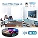 Android 9.0 TV Box 4GB RAM 32GB ROM, Bqeel R1 Pro Android TV Box RK3318 Quad-Core 64bits Dual-WiFi 2.4G/5.0G,3D Ultra HD 4K H.265 USB 3.0 BT 4.0 Smart TV Box