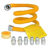 TT FLEX Gas Connector Kit, Gas Hose Gas Line for