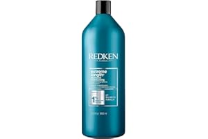 Redken Extreme Length Shampoo For Damaged Hair - Prevents Breakage and Strengthens Hair, Infused With Biotin For Hair Growth
