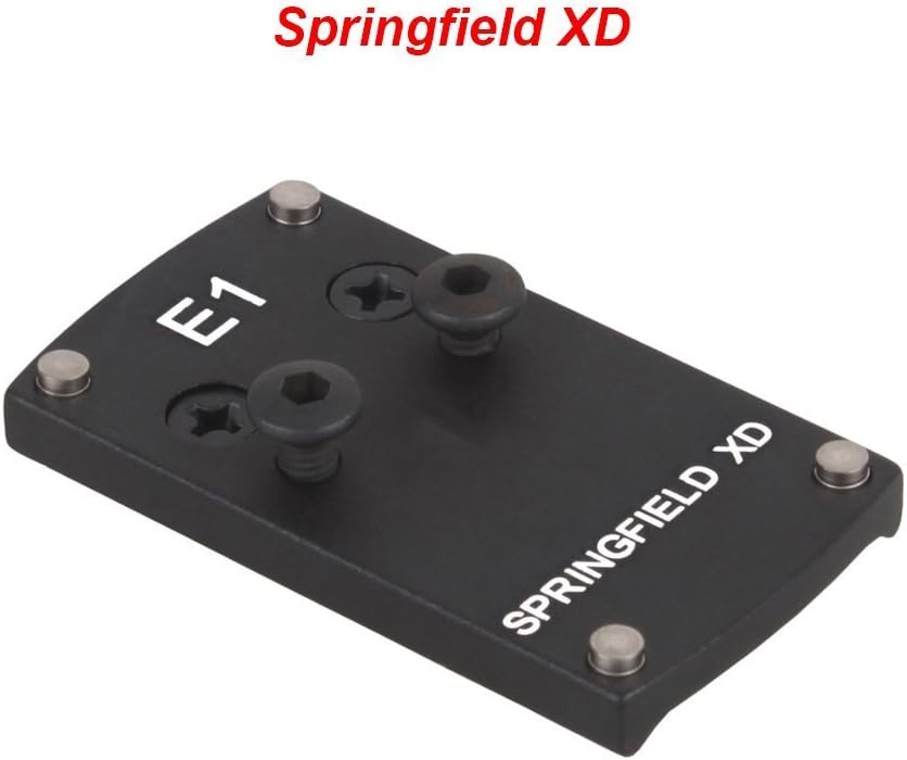 Vector Optics Sphinx Mini Red Dot Scope Sight Mount Base for Pistol GLOCK, M1911, SIG Sauer P226, Baretta 92, Springfield XD, Smith & Wesson, M&P, HK USP (Black) (Springfield XD) : Sports & Outdoors