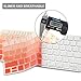 Allinside Ombre Orange Cover for Apple Magic Keyboard (MLA22LL/A) with US Layout