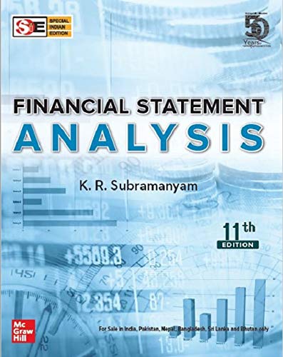 K. R. SubramanyamFinancial Statement Analysis | 11th Edition