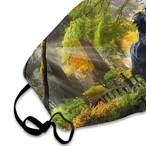 Sam-Uncle Anti Dust Face Mouth Cover Mask Horse Painting Art Anti Pollution Breath Healthy Mask