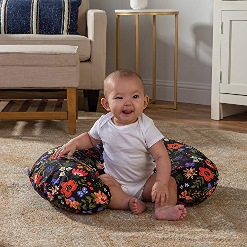 Boppy Original Nursing Pillow & Positioner, Black Floral Pricepulse