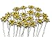 Unicra Wedding Hair Pins for Women Decorative Bridal Wedding Hair Accessories for Brides and Bridesmaids Pack of 20 (Yellow)