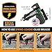Stinger USB Emergency Escape Tool: Life-Saving Rescue Car Charger, Spring Loaded Window Breaker, Seat belt Cutter, Dual USB Ports Max. 2.4A (1x Black and 1x White Stinger)