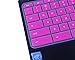 CaseBuy Silicon Keyboard Protector Skin Cover for Chromebook 15 US Layout, Hot Pink