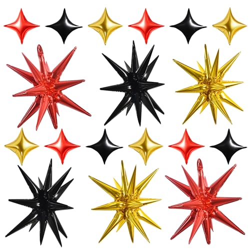 Four Set-gold Black Red