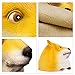 Ylovetoys Novelty Dog Head Costume Mask Shiba Latex Animal Mask