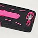 New Black/pink Silicon Case+Protector Cover For Motorola Droid RAZR XT912