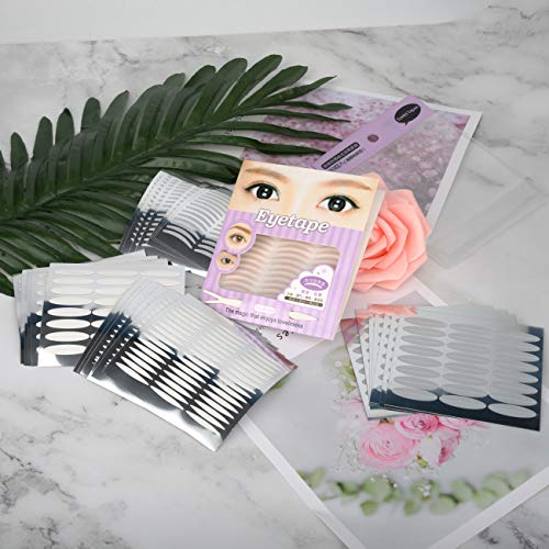 Invisible Eye Lids Lift Strips for Heavy Sagging Droopy Hooded Uneven Eyelids, Charming Rounder Eyes, 1584Pcs/5Styles/5Packs Double Eyelid Tapes, 3D Imported Medical Fiber, Instant lift Eye Lids - Thumbnail 7