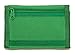 Rough Enough Vintage Green Classic Fancy Minimalist Canvas Wallet Trifold Small Coin Purse Slim Cash Bag Credit Card Holder Organizer Pouch with Zipper Pocket for Teen Man Outdoor Travel Sport