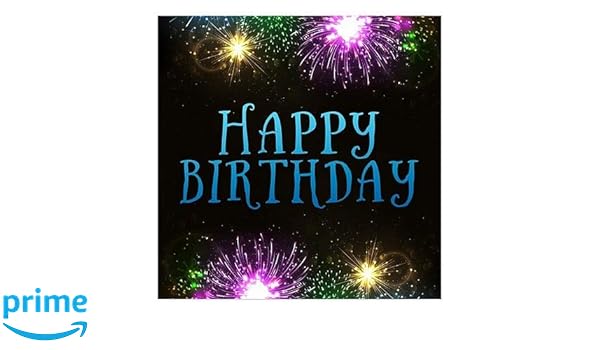 Amazon Com Cgsignlab 2536613 5gfxc 12x12 None Happy Birthday