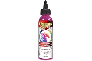 Unicorn SPiT 5770201 Pixie Punk Gel Stain and Glaze Paint, Pink