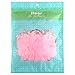 Baby Girl Toddler Cute Lace Wide Headband with Big Flower Stretch Headwear (Pink)