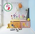 Flower Wall Stickers for Kids - Floral Garden Wall Decals for Girls Room - Removable Toddlers Bedroom Vinyl Nursery Wall Décor [27 Art clings] with Free Bird Gift!