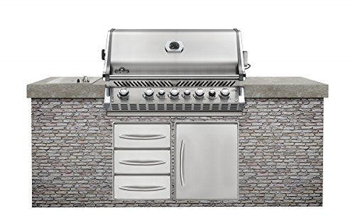 Napoleon Prestige Pro, Edelstahl, Einbau, Erdgas – Bild 3