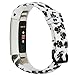 Compatible with Fitbit Alta Bands/Fitbit Alta HR Bands for Women Men, Soft Pattern Printed Floral Band Accessories Replacement for Fitbit Alta HR