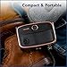 Waterpik Sidekick Portable Water Flosser, Perfect for Travel & Home, ADA Accepted, Black/Copper WF-04