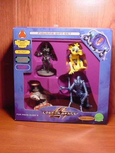 Lost in Space Figurine Gift Set: Major Don West, Blawp, Future Smith & Silver Robot by New Line Productions