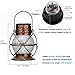 Go2garden Solar Lantern Outdoor Hanging Garden Lights, Decorative Rainbow Lamp Metal&Glass for Patio Tabletop Decorations (3 Lumens)