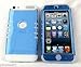 iPod Touch 5th 6th Gen Cover Case Transparent Clear Glow Shock Resistant Hybrid