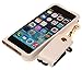 Nine States Ultra-thin PU Leather Back Cover Protection Shell High-end Business Type Case for Iphone 5 5G with Earphone Smart Cord Wrap & Hanging Neck Strap Color Varies White