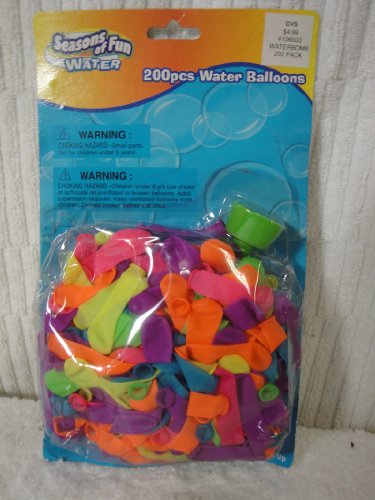 200 piece water balloon set
